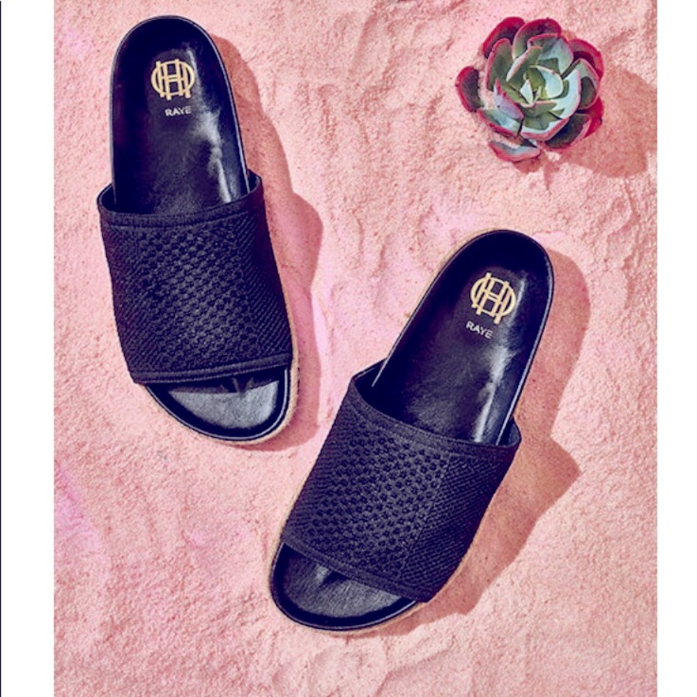 NEW RAYE x House of Harlow 1960 Richie Slide in Black